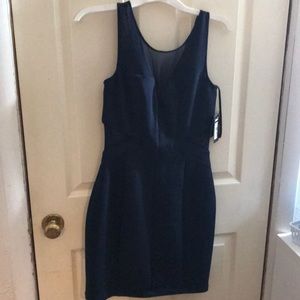 Navy blue dress